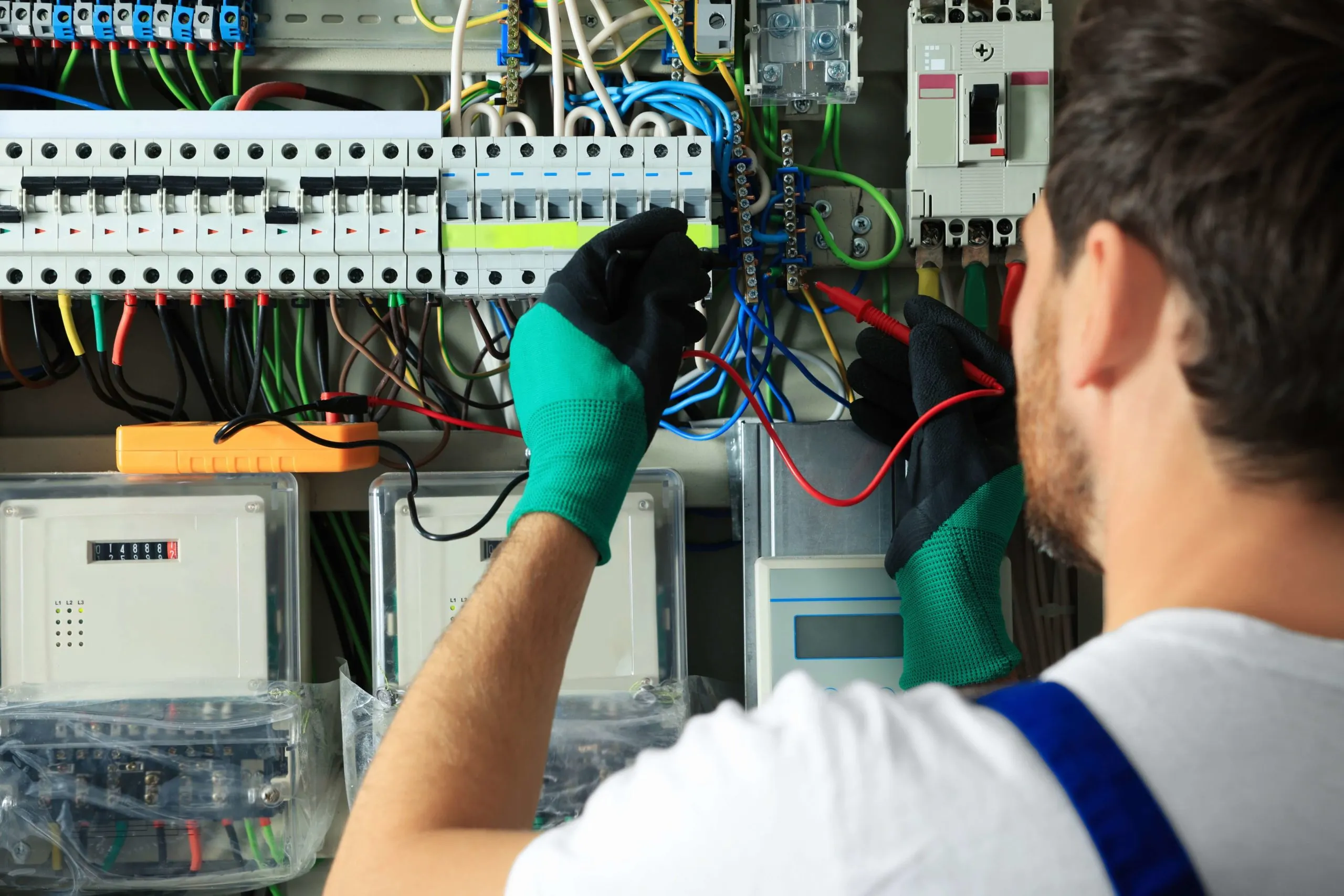 Slide of Electricians Services