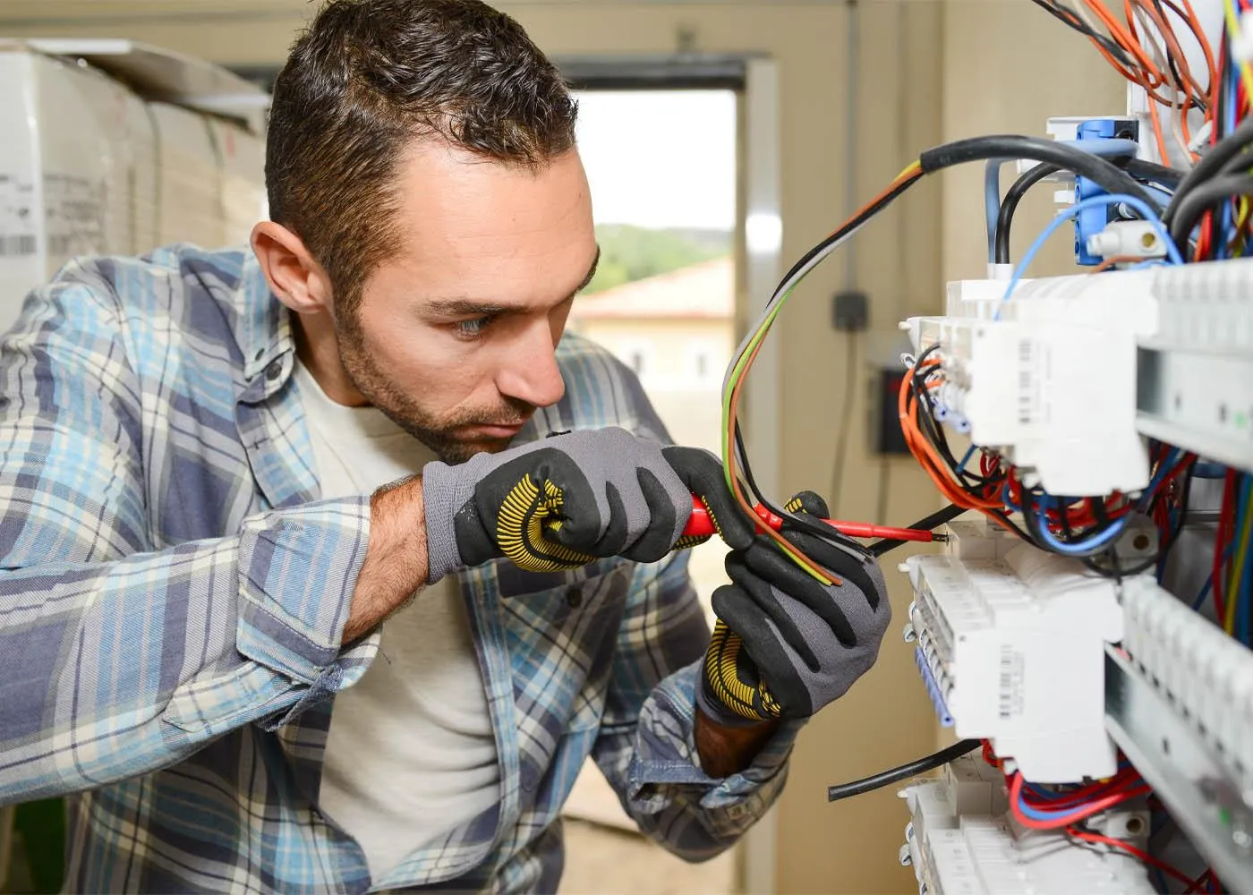 Slide of Electricians Services